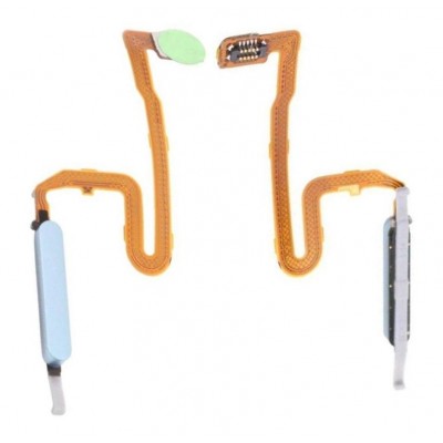 Fingerprint Sensor Flex Cable For Xiaomi Redmi Note 10 Pro Blue By - Maxbhi Com