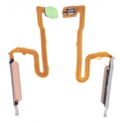 Fingerprint Sensor Flex Cable For Xiaomi Redmi Note 10 Pro Brown By - Maxbhi Com