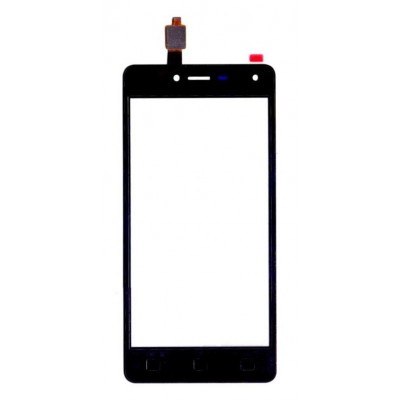 Touch Screen Digitizer For Intex Aqua Lions 3 Black By - Maxbhi Com