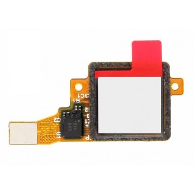 Fingerprint Sensor Flex Cable For Huawei G8 Silver By - Maxbhi Com