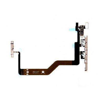 Volume Button Flex Cable For Apple Iphone 12 Pro Max By - Maxbhi Com