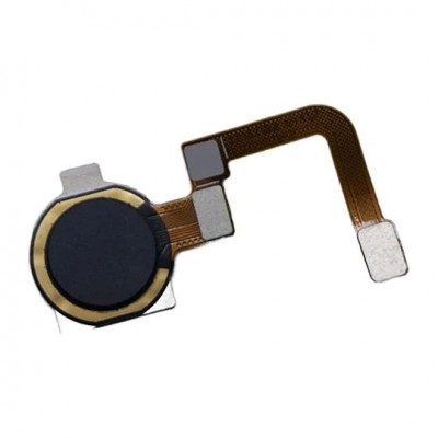 Fingerprint Sensor Flex Cable For Realme Narzo 30a Black By - Maxbhi Com