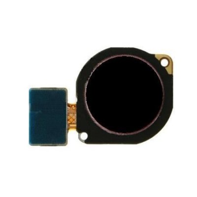 Fingerprint Sensor Flex Cable For Huawei Y7 Prime 2019 Black By - Maxbhi Com