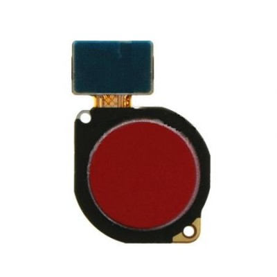 Fingerprint Sensor Flex Cable For Huawei Y7 Prime 2019 Red By - Maxbhi Com