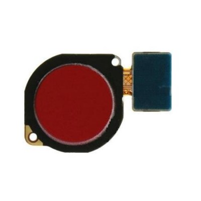 Fingerprint Sensor Flex Cable For Huawei Y7 Prime 2019 Red By - Maxbhi Com
