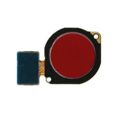 Fingerprint Sensor Flex Cable For Huawei Y7 Prime 2019 Red By - Maxbhi Com