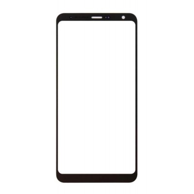 Replacement Front Glass For Lg Q Stylus Plus Black By - Maxbhi Com