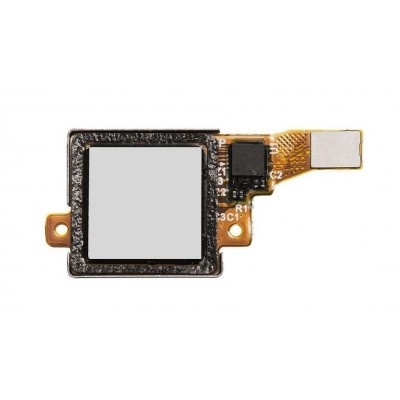 Fingerprint Sensor Flex Cable For Huawei Honor 7 White By - Maxbhi Com