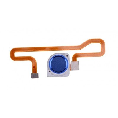 Fingerprint Sensor Flex Cable For Huawei Y6 Prime 2018 Blue By - Maxbhi Com