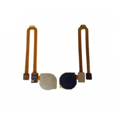 Fingerprint Sensor Flex Cable For Huawei Y7 2019 Blue By - Maxbhi Com
