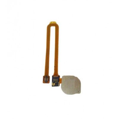 Fingerprint Sensor Flex Cable For Huawei Y7 2019 Blue By - Maxbhi Com