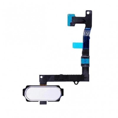Fingerprint Sensor Flex Cable For Samsung Galaxy S6 Edge Usa Silver By - Maxbhi Com