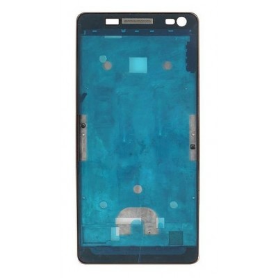 Lcd Frame Middle Chassis For Panasonic Eluga I2 Grey By - Maxbhi Com