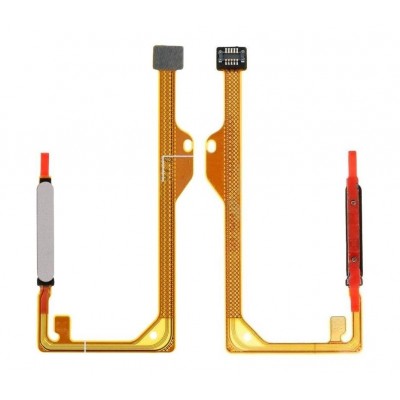 Fingerprint Sensor Flex Cable For Huawei Y7a Gold By - Maxbhi Com