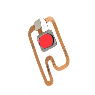 Fingerprint Sensor Flex Cable For Oppo R15 Pro Red By - Maxbhi Com