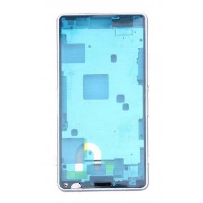 Lcd Frame Middle Chassis For Sony Xperia Z3 Compact D5833 Orange By - Maxbhi Com