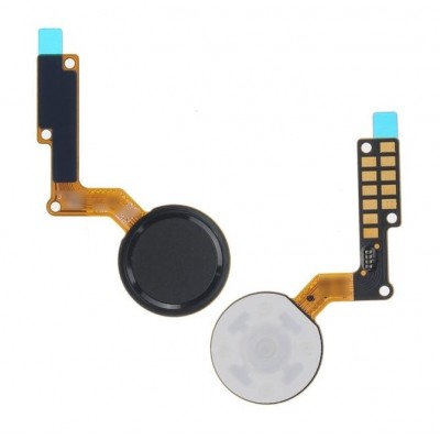 Fingerprint Sensor Flex Cable For Lg K10 2017 Black By - Maxbhi Com