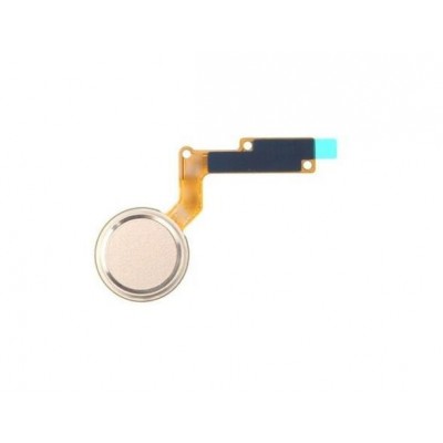 Fingerprint Sensor Flex Cable For Lg K10 2017 White By - Maxbhi Com