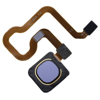 Fingerprint Sensor Flex Cable For Vivo Y30 Blue By - Maxbhi Com