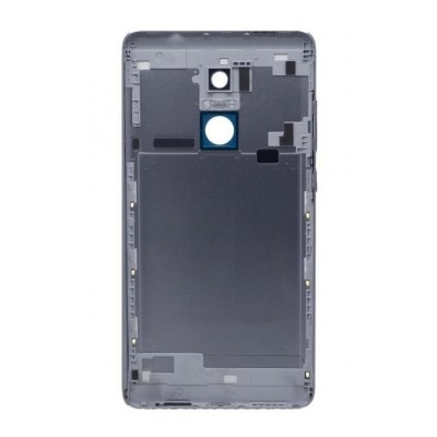 Back Panel Cover For Xiaomi Redmi Note 4 Mediatek Grey - Maxbhi Com