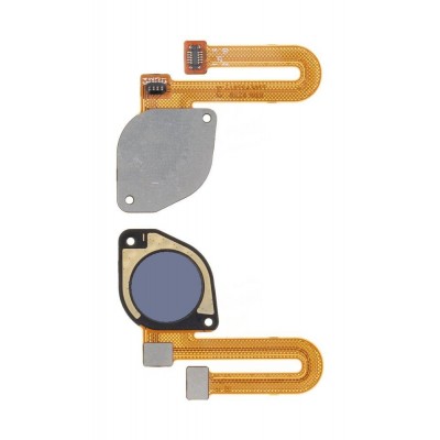 Fingerprint Sensor Flex Cable For Motorola Moto G40 Fusion Black By - Maxbhi Com