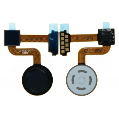Fingerprint Sensor Flex Cable For Lg V30 Plus Black By - Maxbhi Com