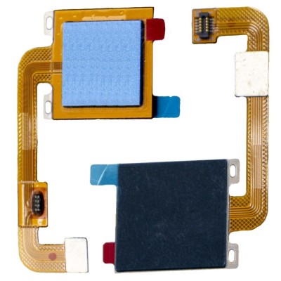 Fingerprint Sensor Flex Cable For Xiaomi Redmi Note 4 2gb Ram Blue By - Maxbhi Com