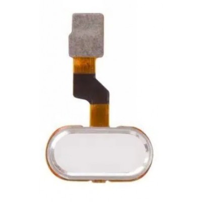 Fingerprint Sensor Flex Cable For Meizu U10 White By - Maxbhi Com
