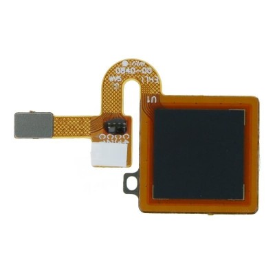 Fingerprint Sensor Flex Cable For Xiaomi Redmi 5 Plus Black By - Maxbhi Com