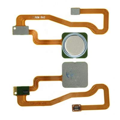 Fingerprint Sensor Flex Cable For Xiaomi Redmi Note 5a 16gb Black By - Maxbhi Com
