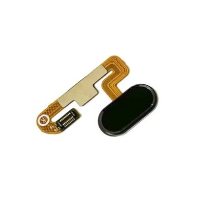 Fingerprint Sensor Flex Cable For Meizu M3e Black By - Maxbhi Com