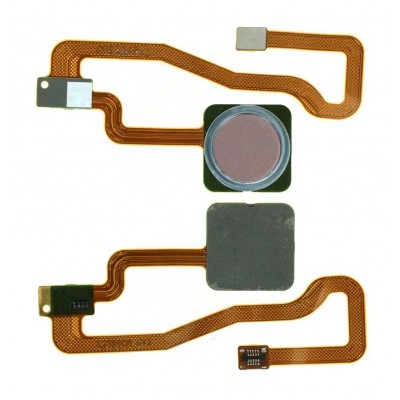 Fingerprint Sensor Flex Cable For Xiaomi Redmi Note 5a Rose By - Maxbhi Com
