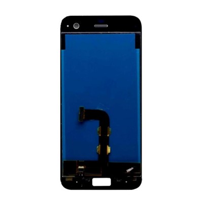 Lcd With Touch Screen For Lyf Earth 2 White By - Maxbhi Com
