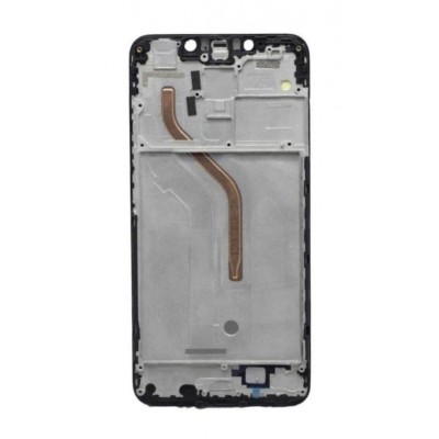 Lcd Frame Middle Chassis For Xiaomi Pocophone F1 Blue By - Maxbhi Com