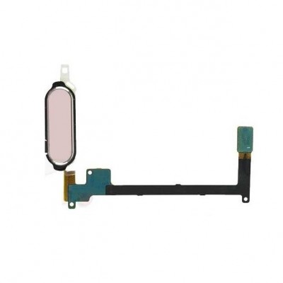 Fingerprint Sensor Flex Cable For Samsung Galaxy Note 4 Pink By - Maxbhi Com