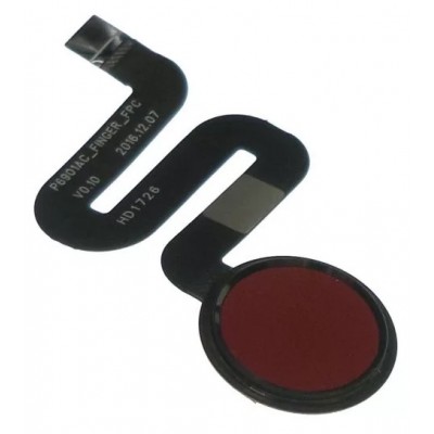 Fingerprint Sensor Flex Cable For Wiko Wim Lite Red By - Maxbhi Com