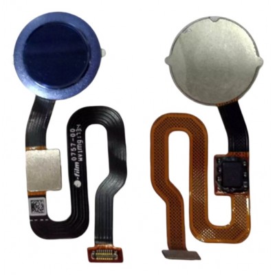Fingerprint Sensor Flex Cable For Zte Nubia Z17s Blue By - Maxbhi Com