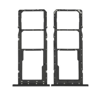 Sim Card Holder Tray For Samsung Galaxy A03s Black - Maxbhi Com