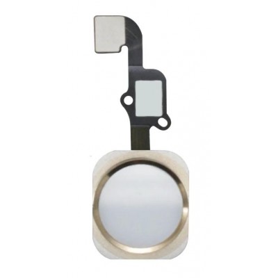 Fingerprint Sensor Flex Cable For Apple Iphone 6 Gold By - Maxbhi Com