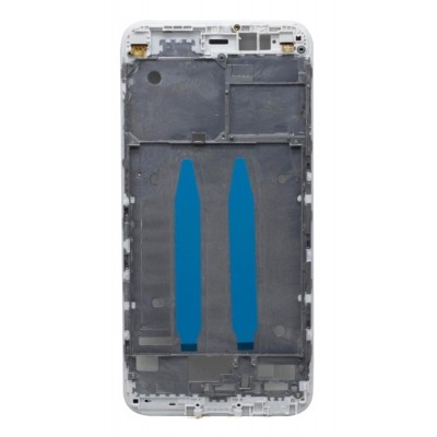 Lcd Frame Middle Chassis For Xiaomi Mi A1 Black By - Maxbhi Com