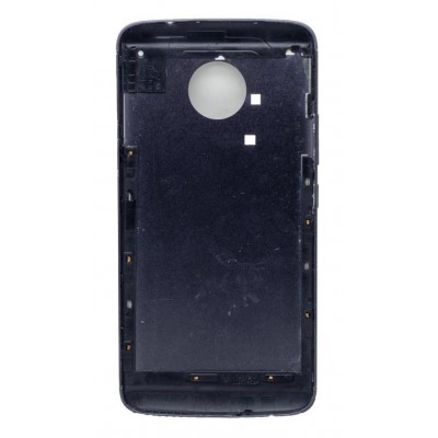 Back Panel Cover For Motorola Moto E4 Plus Usa Black - Maxbhi Com