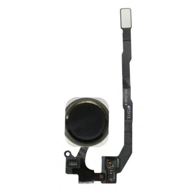 Home Button Complete For Apple Iphone 5s Black By - Maxbhi Com