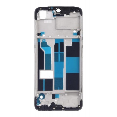 Lcd Frame Middle Chassis For Oppo F9 F9 Pro Black By - Maxbhi Com