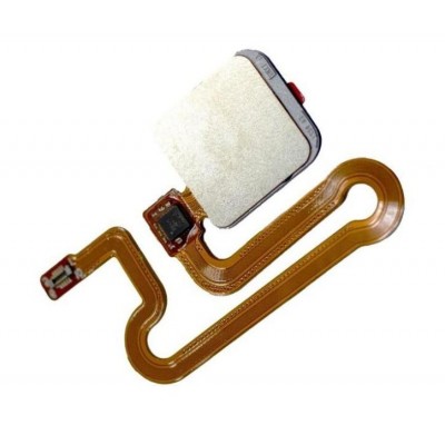 Fingerprint Sensor Flex Cable For Vivo V15 Blue By - Maxbhi Com