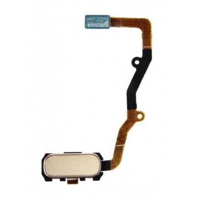 Fingerprint Sensor Flex Cable For Samsung Galaxy S7 Edge Gold By - Maxbhi Com
