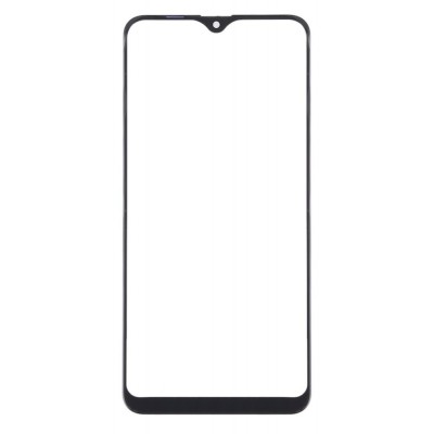 Replacement Front Glass For Samsung Galaxy M10 Black By - Maxbhi Com