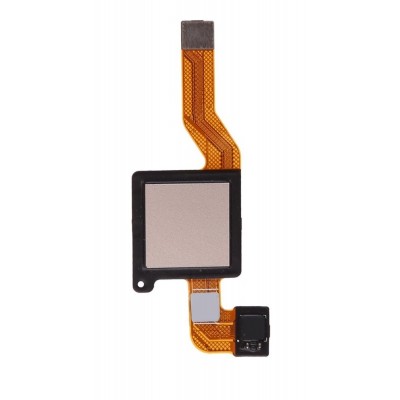 Fingerprint Sensor Flex Cable For Xiaomi Redmi Note 5 White By - Maxbhi Com