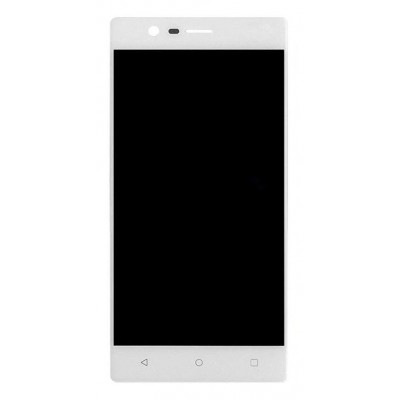 Lcd With Touch Screen For Nokia 3 Silver By - Maxbhi Com