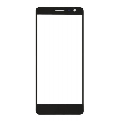 Replacement Front Glass For Nokia 3 1 Nokia 3 2018 Black By - Maxbhi Com