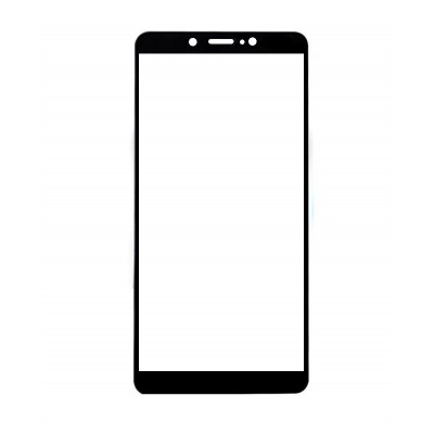 Replacement Front Glass For Infinix Smart 3 Black By - Maxbhi Com